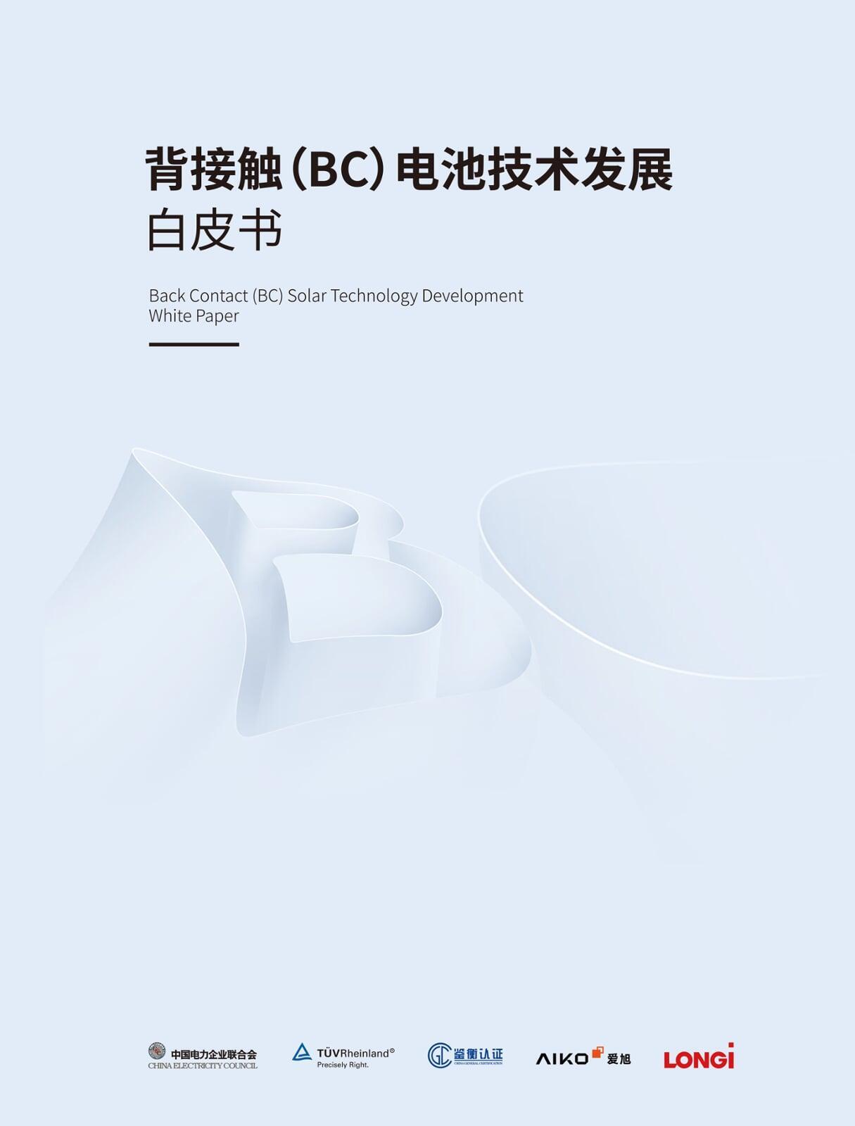 背接触（BC）电池技术发展白皮书-预览